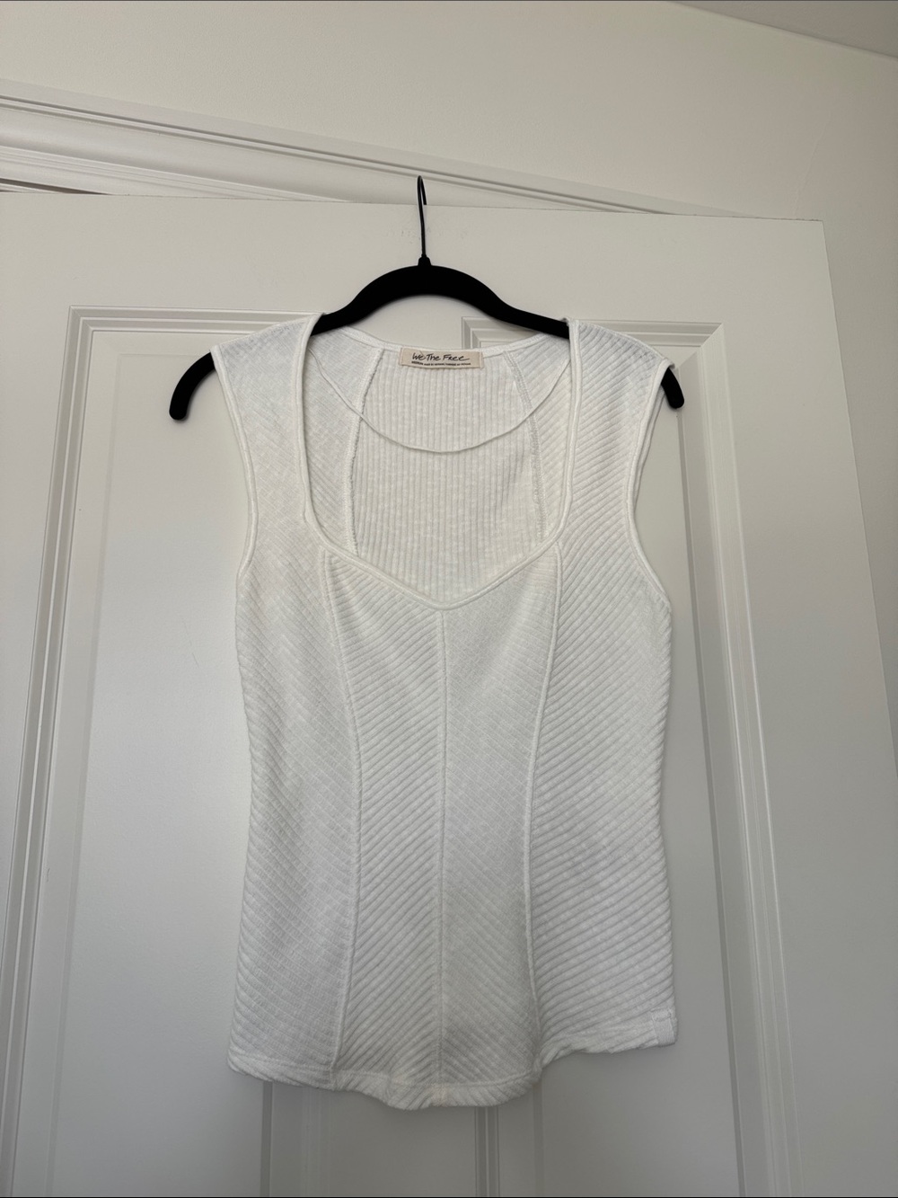 We The Free / Free People Ribbed Scoop Neck Tank